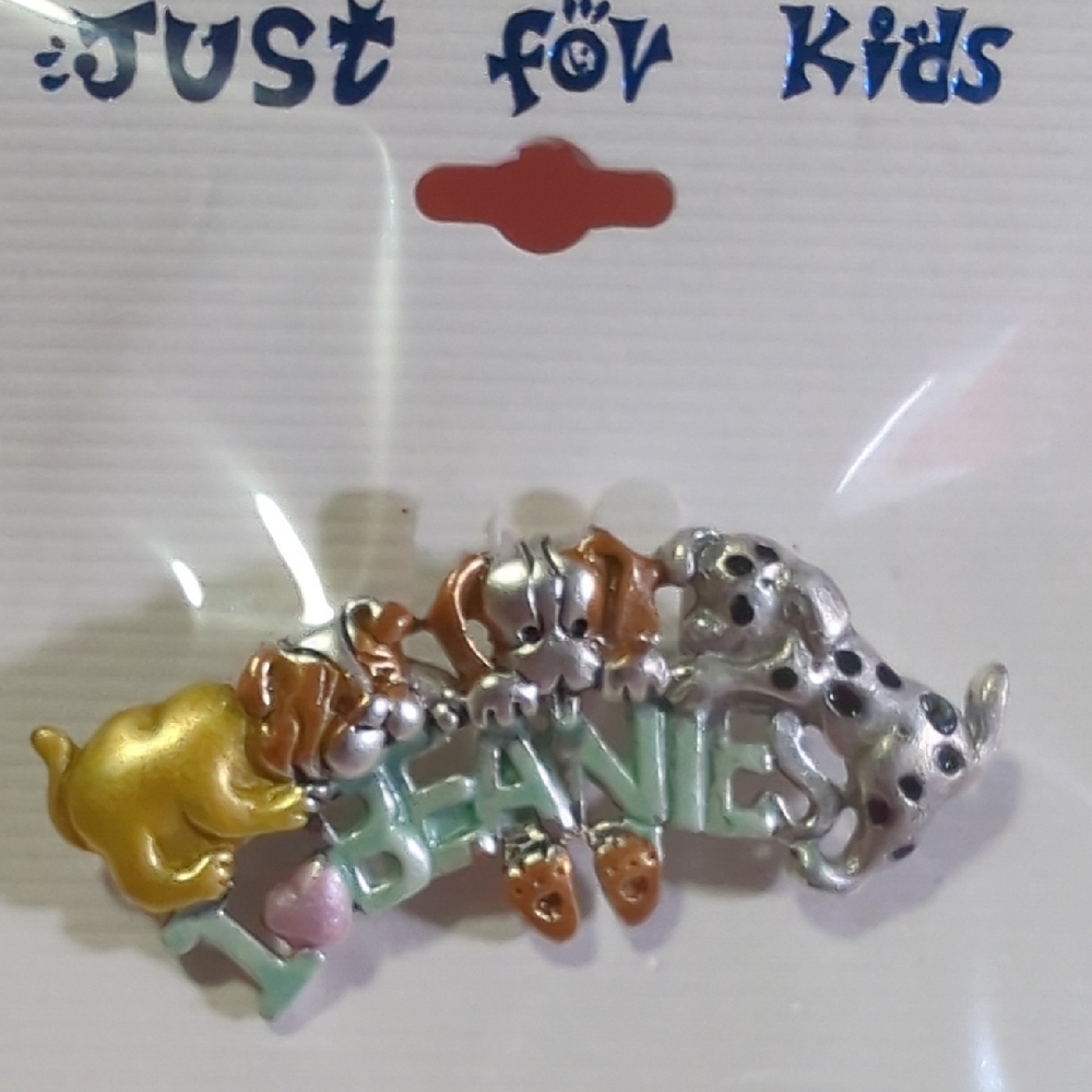 I 🩷 Beanies Brooch Just For Kids New In Package